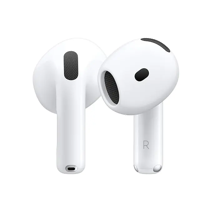 Apple AirPods 4 Wireless Earbuds, Bluetooth Headphones, with Active Noise Cancellation
