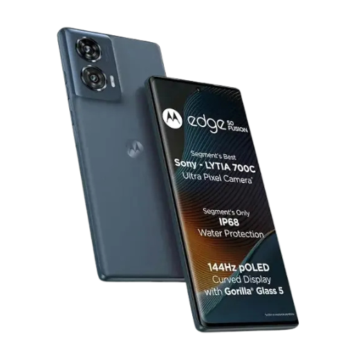 Motorola Edge 50 Fusion 5G (Forest Blue, 12GB RAM, 256GB Storage) 