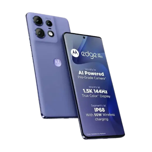 Motorola Edge 50 Pro 5G (Luxe Lavender, 12GB RAM, 256GB Storage) 